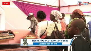 Henry Otieno Aduda. 1945-2023 || Funeral procession