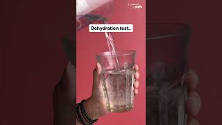 IS YOUR SKIN DEHYDRATED? TEST IT! #Shorts