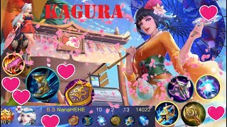 Kagura the best mage ^^ build