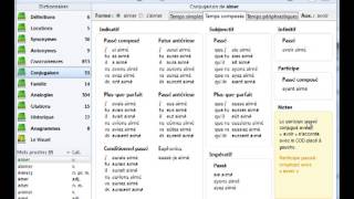 Antidote - Le dictionnaire des conjugaisons