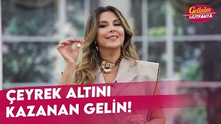 Puanları Toplayarak Çeyrek Altını Kazanan Gelin Kim Oldu? - Gelinim Mutfakta 13 Kasım Çarşamba