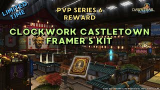 Clockwork Castletown Framer's Kits Showcase | FFXIV PvP Series 6 Reward