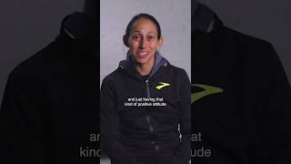 Des Linden shares her motto for running up hills