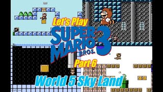 MarioMonday - Let's Play Super Mario Bros. 3 Part 6 - World 5 Sky Land