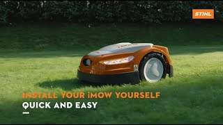 Install your iMOW® yourself