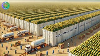 How Factories Process Millions of Cucumbers - Inside the Pickle Mega Factory with Modern Technology