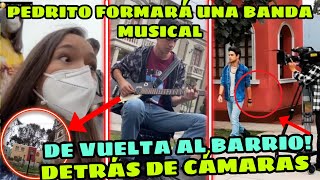 Detrás de cámaras Pedrito y su nueva banda Musical / De vuelta al Barrio! - 2021 / El Lado Curioso