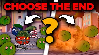 Zombie Apocalypse Begins! [CHOOSE THE ENDING] | Countryballs Animation