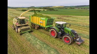 Lohnunternehmen Richthammer - 3x Fendt 900 Vario + 3x Krone ZX, Fendt 1050 Vario, Krone Big X 650