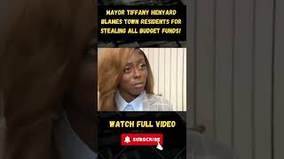 Mayor Tiffany Henyard BLAMES Town Residents For Stealing ALL Budget Funds!  part 7