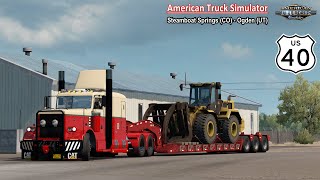 ATS | Steamboat Springs (CO) - Ogden  (UT) | Peterbilt 389 (6x4) | US 40 | Timelapse