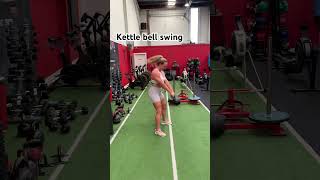 Kettle bell swings