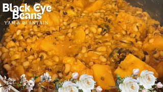 Easiest Way To Prepare Black Eye Beans, Yam, Plantain For 50 People