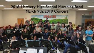 2018-19 Avery County High School Marching Band Concert