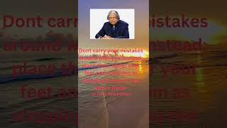 Dont carry your mistakes #motivationalquotes   #viralvideo #trending