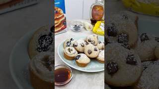 Mini pancake muffins  #food #puffpastry