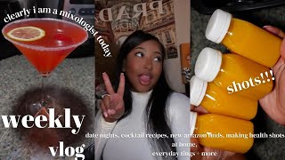 WEEKLY VLOG | NEW CAR SHOPPING, DATE NIGHTS, COCKTAIL RECIPES, NEW AMAZON FINDS, HEALTH SHOTS + MORE