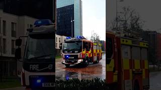 #WMFS Coventry Pump responding with BULLHORN! West Midlands Fire Service