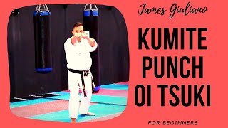 The Basics of Karate KUMITE - Oi Tsuki