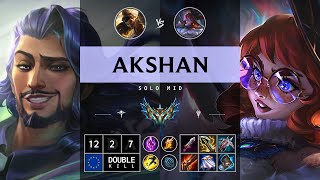 Akshan Mid vs Aurora: Dominating - EUW Challenger Patch 14.15