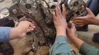 Timing marks | V6 Engine Toyota Land Cruiser | Pick up - Prado 2014-2017