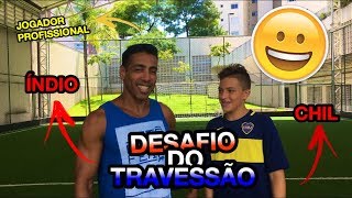 DESAFIO DO TRAVESSÃO COM ÍNDIO FUTSAL