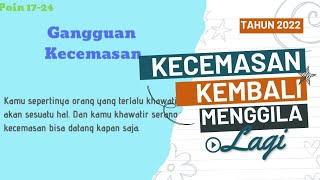 Gangguan Kecemasan Menggila Lagi! Berperang Melawan Diri Sendiri Untuk Sembuh!