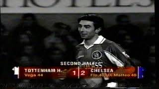 EPL 1997 Tottenham Hotspur 1 vs Chelsea 6 at White Hart Lane