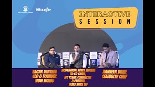 Sagar Daryani and Ranveer Brar in Interactive Session | Moderator Rohit Surana