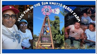 Vlog| Wine in my purse| Knotts Berry Farm