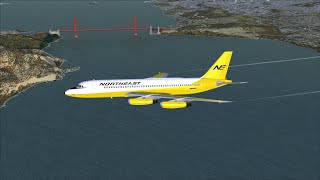 FSX - Convair CV-880s at (KSFO-SFO) San Francisco - xviews