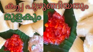 കപ്പ പുഴുങ്ങിയതും 😋 മുളകുംlll #videodiary #youtubechannel