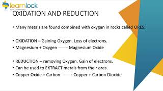 GCSE AQA Chemistry - C4 Chemical changes - Reactions of metals