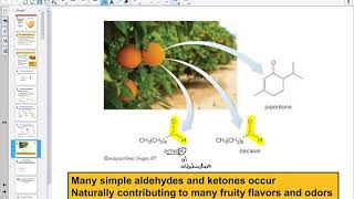 Chapter 16 Aldehydes and Ketones Lesson 1