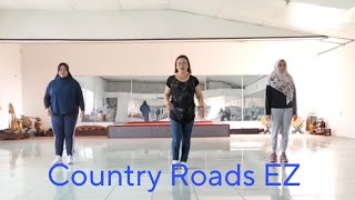 COUNTRY ROADS Ez / Choreo : Hennie Kim (INA) / Barigas Bahagia Class / UmpuKakah Line Dance