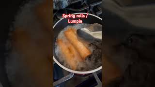 Spring rolls #lumpia #foodie #shortvideo #shortsfeed #short #shorts #fyp #fypシ゚viral #shortsviral