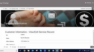 DynamicPoint Customer Portal Demonstration