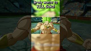 BROLY WANTS TO KILL GOKU IN DRAGONBALL SPARKING ZERO! #shorts #dragonball