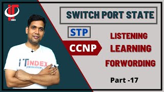 Switch Port states in STP ( Spanning Tree Protocol ) | Part 17 | Switching | CCNP | CCNA