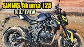 2022 SINNIS Akuma 125 Review