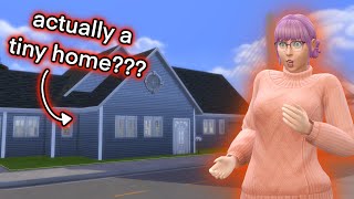 building another fake house and catching up a lil! | 100 Baby Challenge Ep. 19a | Sims 4