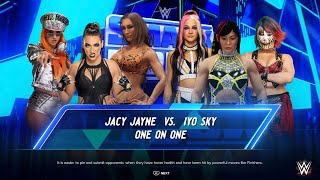 WWE 2K24 Jacy Jayne Vs IYO SKY | SMACKDOWN | Universe Mode