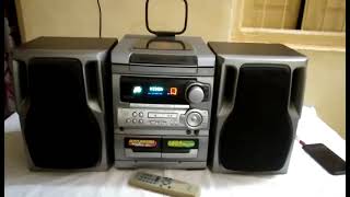 sold-out sale Aiwa music system FM AUX working hai