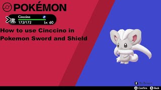 How to use Cinncino in Pokémon Sword and Shield (Cinncino Moveset)