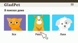 Как работает gladpet.org