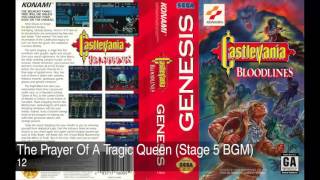 Castlevania Bloodlines Complete Soundtrack OST SEGA Genesis