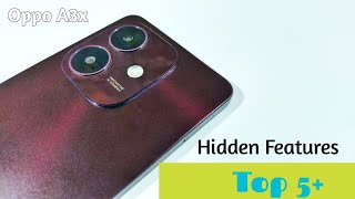 Oppo A3x Hidden Features | Top 5 | Tips & Tricks | You Need | Oppo A3x