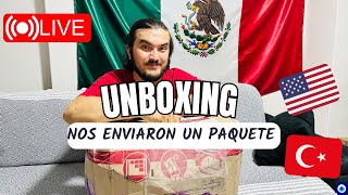 🔴ABRIENDO PAQUETE 📦 DESDE TIERRAS LEJANAS🇺🇸EN TURQUÍA🇹🇷#mexicana #mexicanaenturquia #turquia