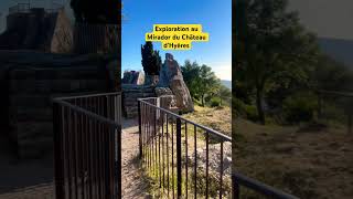 Histoire en Provence ❤️ on arrivant au château d’ Hyères