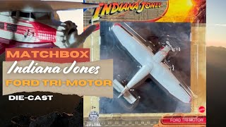 Matchbox Indiana Jones Ford Tri-Motor Die-cast Airplane  Review